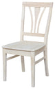 Set of Two FanBack Dining Chairs, Unfinished