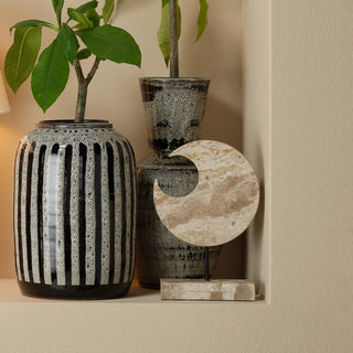 Crescent Marble Stand