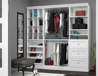 Bestar Versatile By Bestar 86'' Storage Kit, White