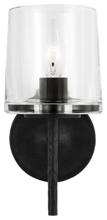 Generation Lighting, EV1001AI, Sconce, Aged Iron