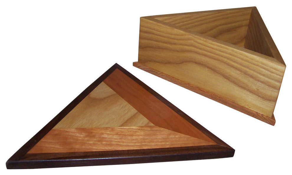 Wood Triangle box