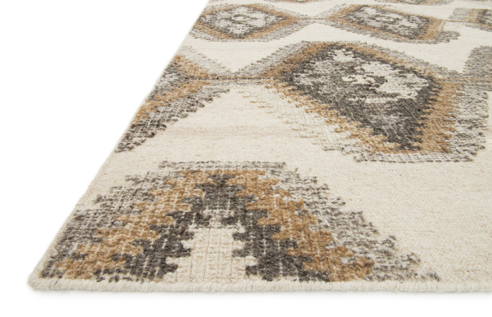 Akina AK-03 Ivory Camel Area Rug, 3'6"x5'6"