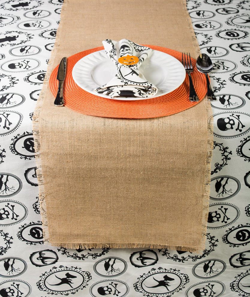 Natural Jute Table Runner, 15"x110"