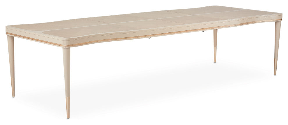 Malibu Crest Rectangular Wood Dining Table - Blush/Chardonnay