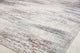 Jade Misty Silver Abstract Contemporary Tan Recycled Area Rug, 2'6" X 4'