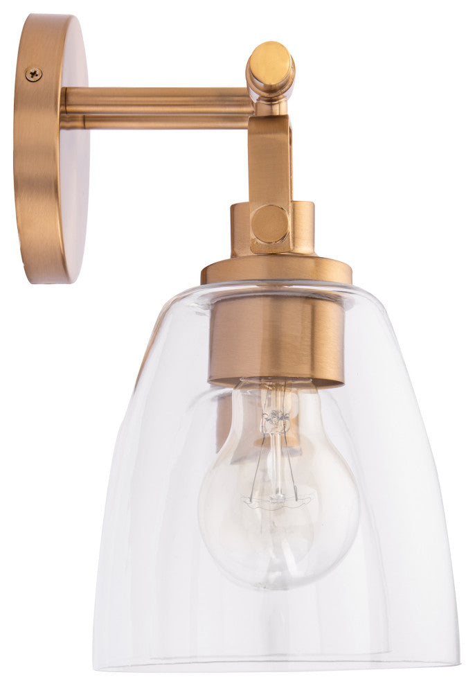 2 Light Modern Farmhouse Gold Vanity Light Modern Wall Sconces