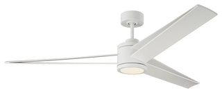 Armstrong 60" LED Ceiling Fan Matte White