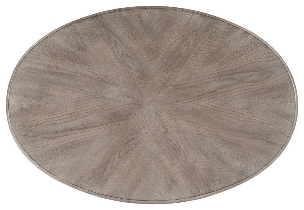 Butler Clayton Driftwood Oval Cocktail Table