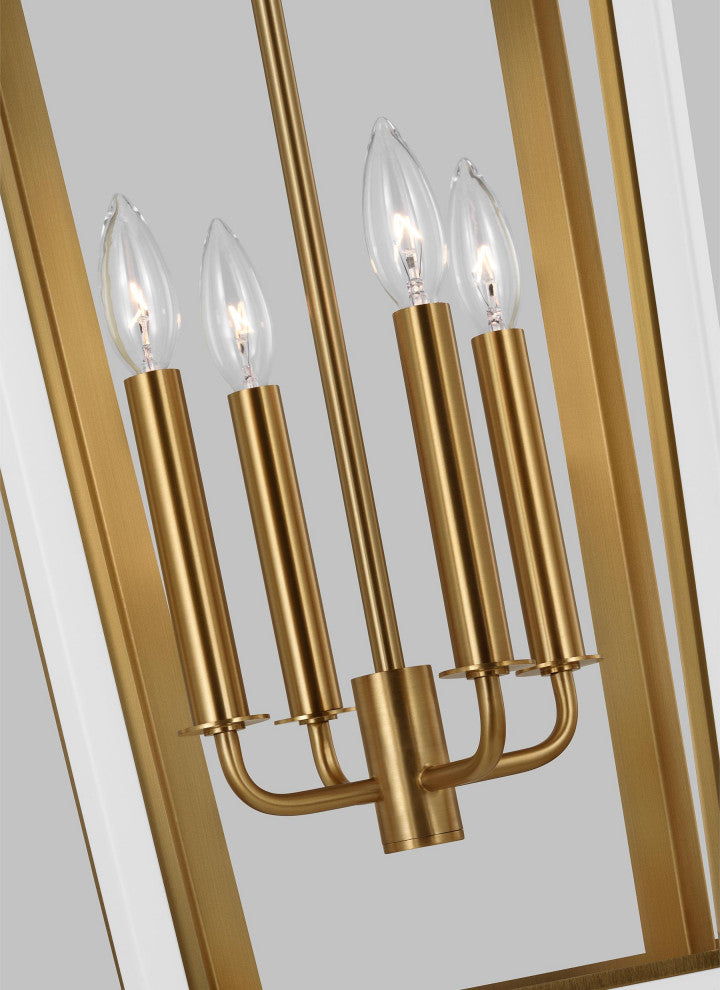 Curt Medium Lantern, Matte White