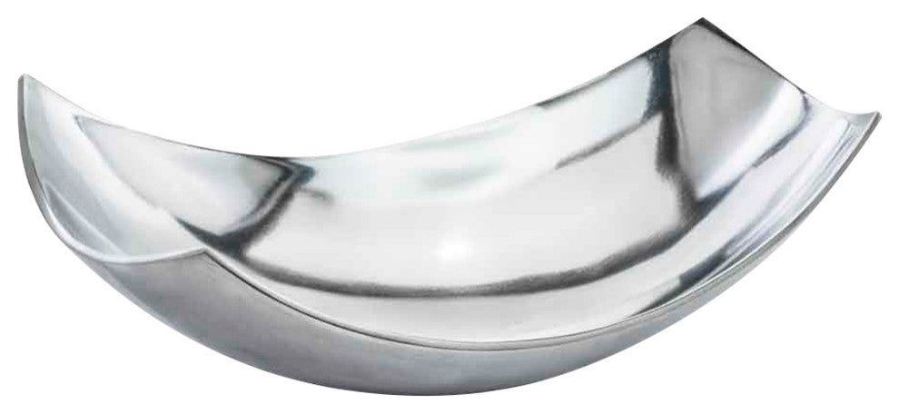 Small Scooped Bowl Silver
