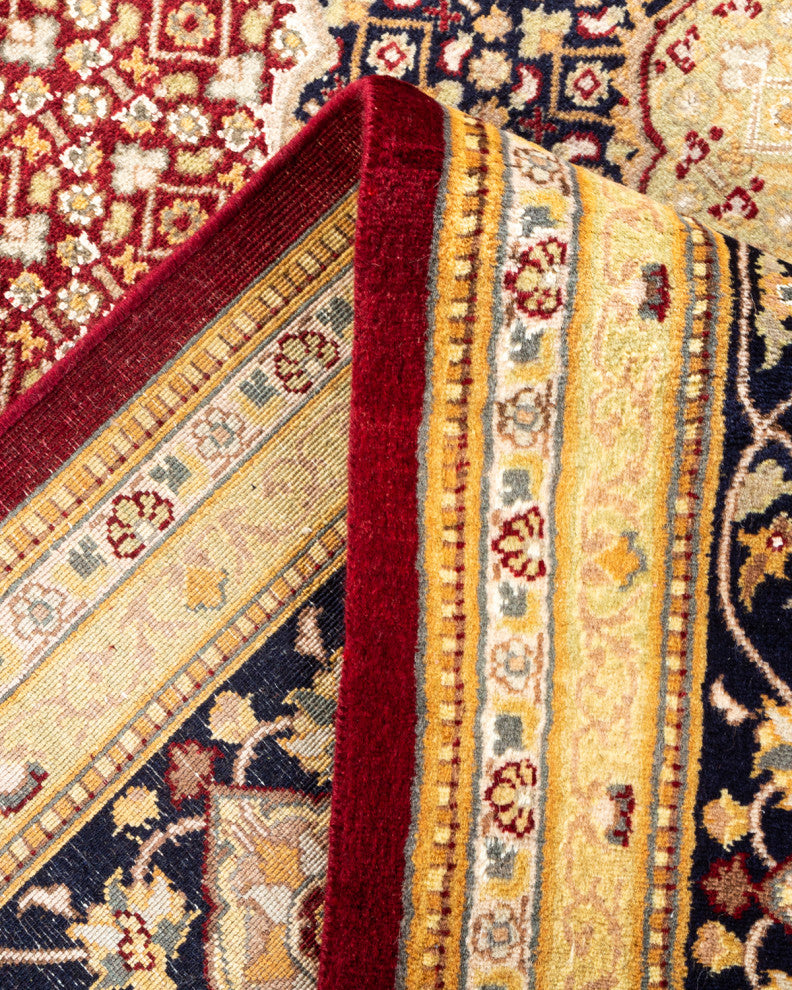 Mogul, One-of-a-Kind Hand-Knotted Area Rug Red, 8' 1" x 10' 1"