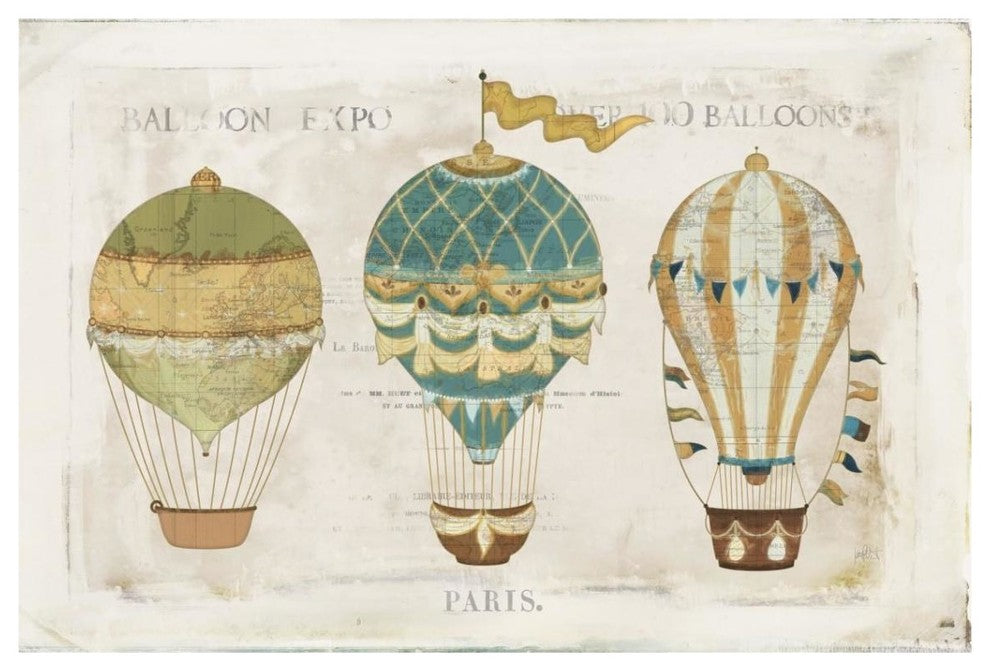 "Balloon Expo I" Digital Paper Print by Katie Pertiet, 38"x26"