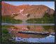 Palmyra Peak Reflected In Alta Lake Near Telluride, Colorado, 16"x12"