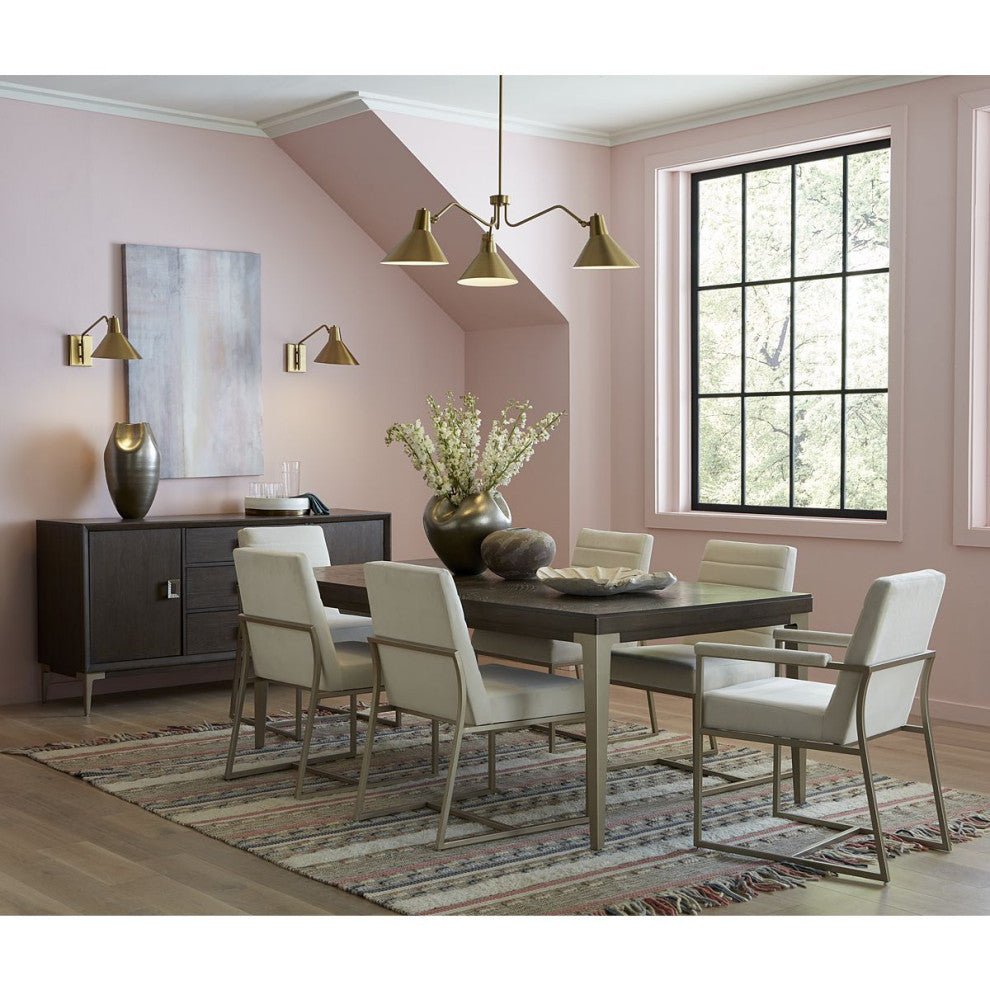 Trimble Collection One-Light Brushed Bronze Rotating Wall Sconce, Brushed Bronze