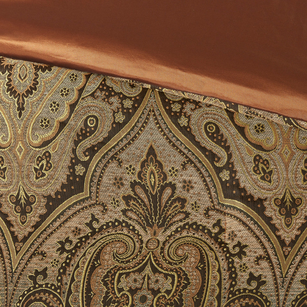 Hampton Hill Canovia Springs 9 Piece Jacquard Comforter Set, King