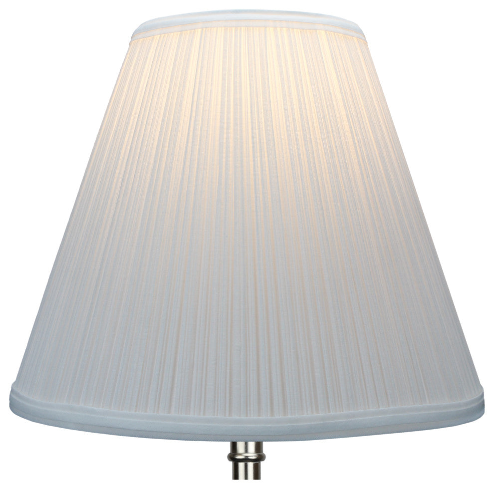 Fenchel Shades 6"x13"x11" Spider Attachment Empire Lamp Shade, Pleated Mushroom