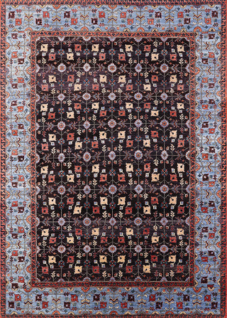 Ahgly Company Indoor Rectangle Mid-Century Modern Area Rugs, 8' x 10'