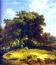 Alexei Kondratevich Savrasov Landscape With Oaks Gallery Wrapped Canvas Print
