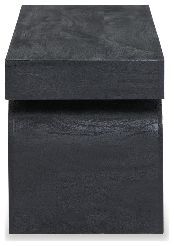 Holgrove Black Accent Bench