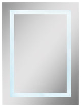24" Rectangular Led Illuminated Mirror With Bluetooth Speaker