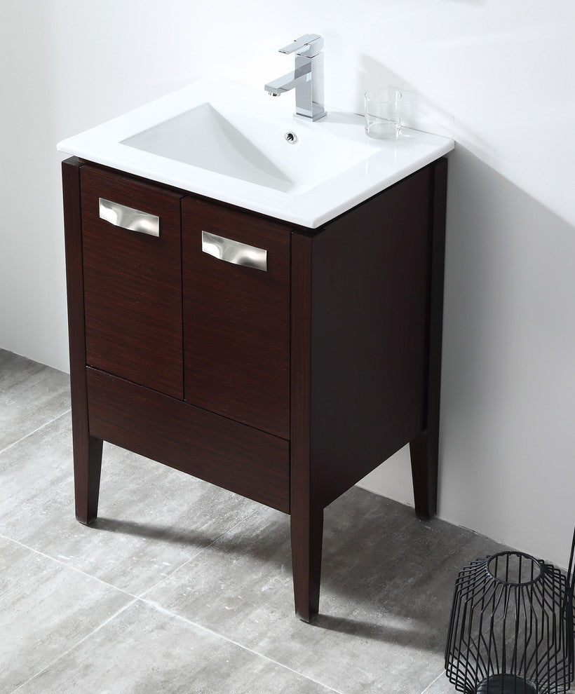 24" Adagio Modern Design Bathroom Sink Vanity