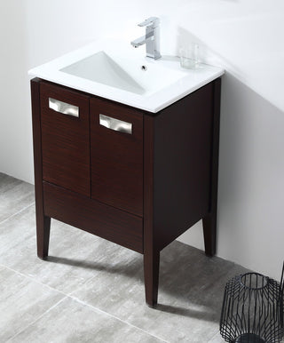 24" Adagio Modern Design Bathroom Sink Vanity