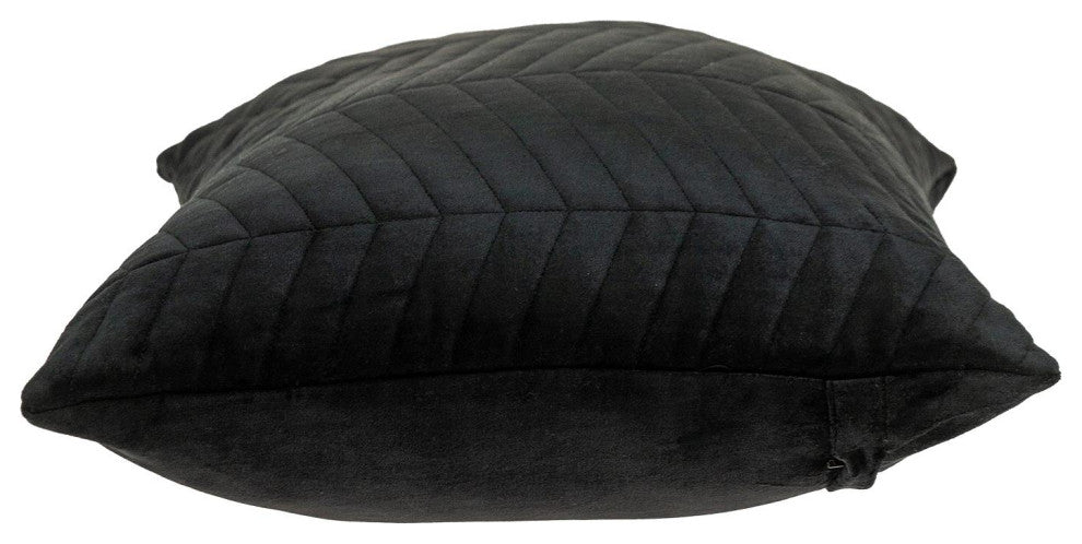 Parkland Collection Somin Black Throw Pillow