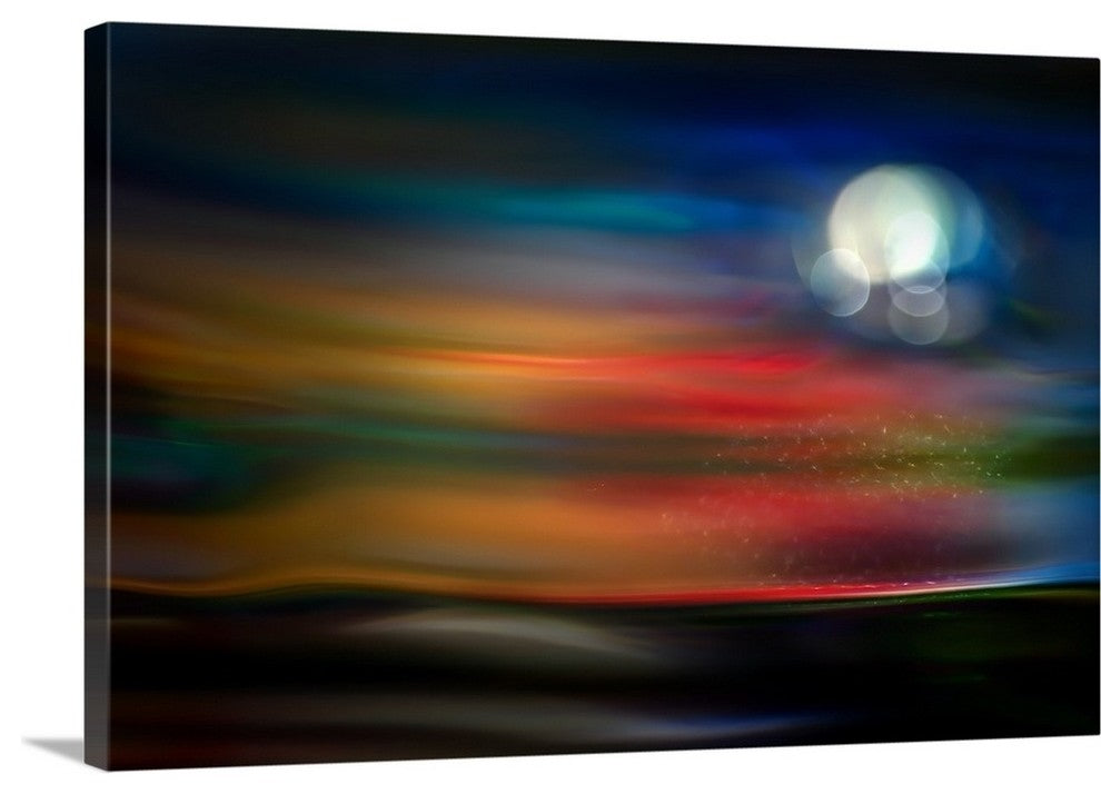 "Flock" Wrapped Canvas Art Print, 48"x32"x1.5"