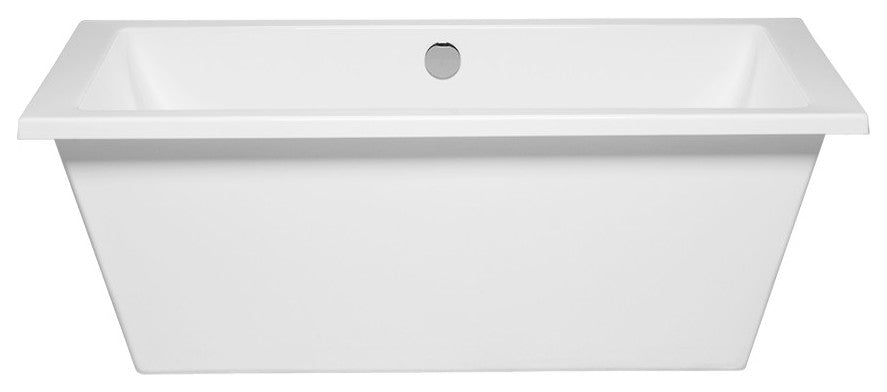 Malibu Rincon Rectangle Soaking Bathtub 66x36x22 Biscuit