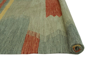 Winchester Kilim Janice Rust/Brown Rug, 5'0x6'7