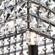 Kari 8-Light Chandelier, Dining/Living Room, Kitchen Island, Black