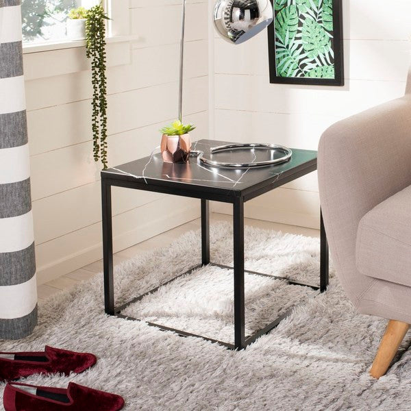 Safavieh Baize End Table, Black