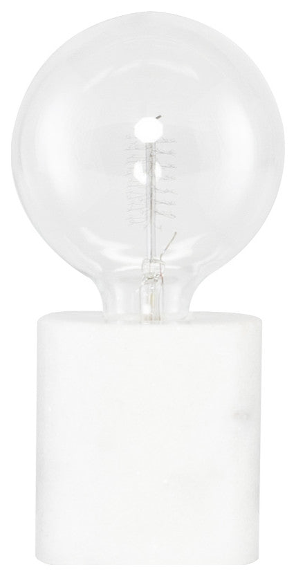 Pia White Stone Table Lighting