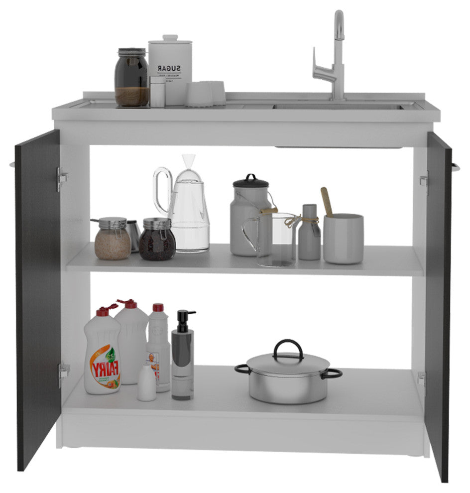 DEPOT E-SHOP Salento Utility Sink With Cabinet