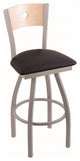 Holland Bar Stool, 830 Voltaire 36 Bar Stool, Anodized Nickel Finish