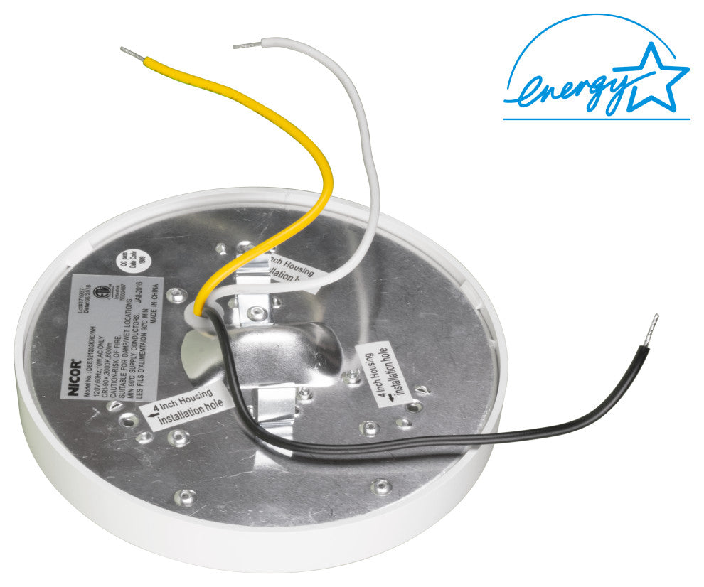 DSE5 Round 5" Edge-Lit LED Surface Mount Downlight, 4000k