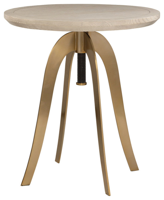 Uttermost Elements Bubble Glass Accent Table
