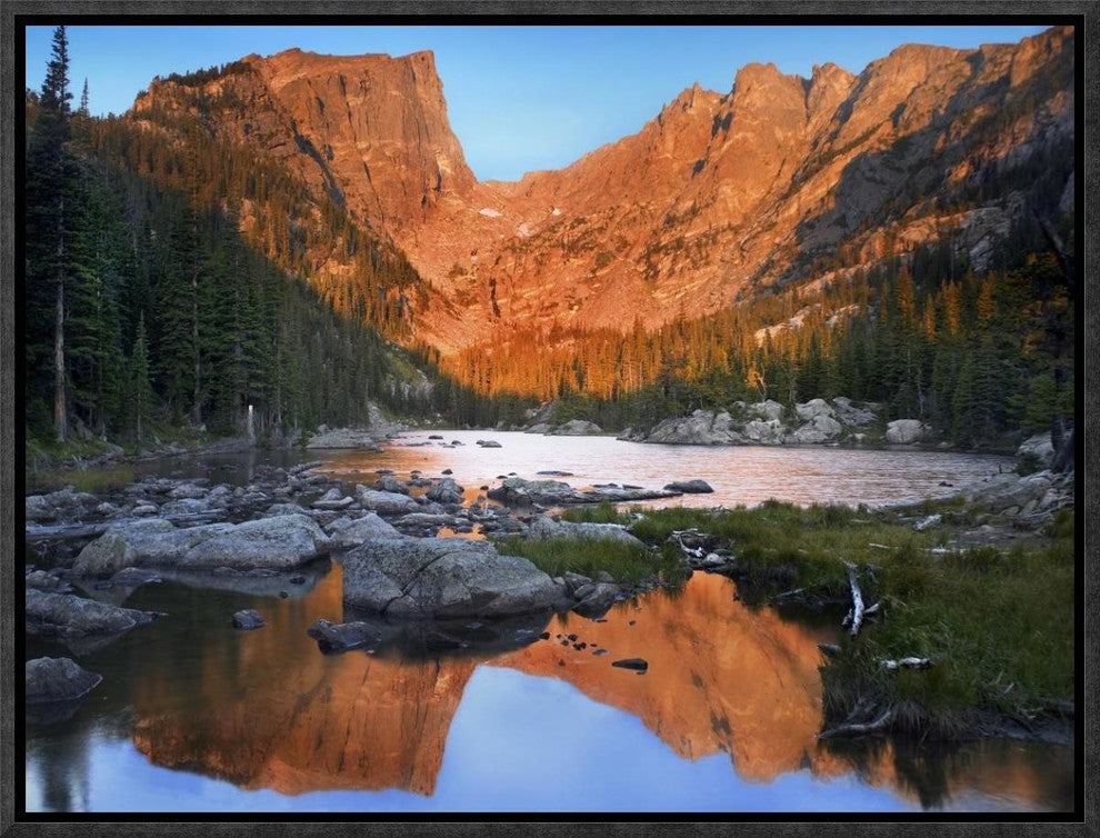"Dream Lake, Rocky Mountain National Park, Colorado"  by Tim Fitzharris, 17x13"