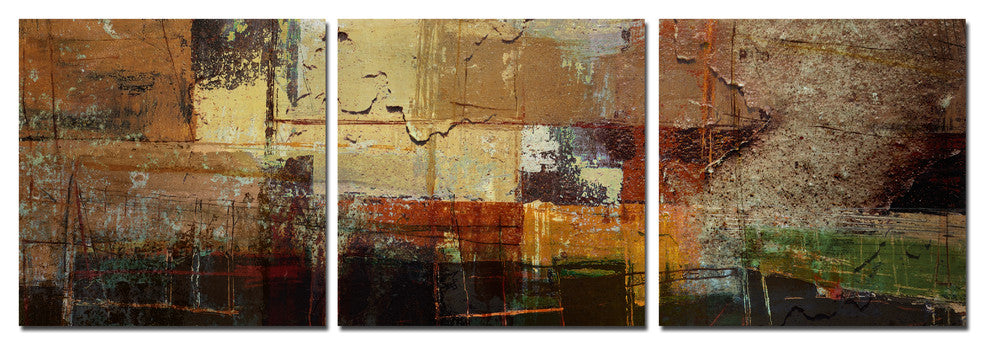 Abstract 3-Piece Canvas Wall Art