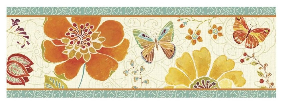 "Spice Bouquet IV" Digital Paper Print by Daphne Brissonnet, 56"x20"
