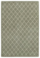 7??X 10??Gray And Ivory Diamond Indoor Area Rug
