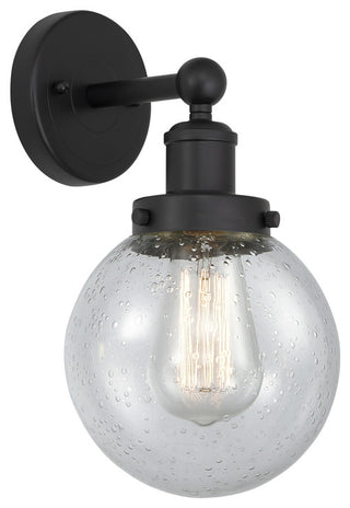 Innovations Beacon 1-Light 6.5" Sconce Matte Black