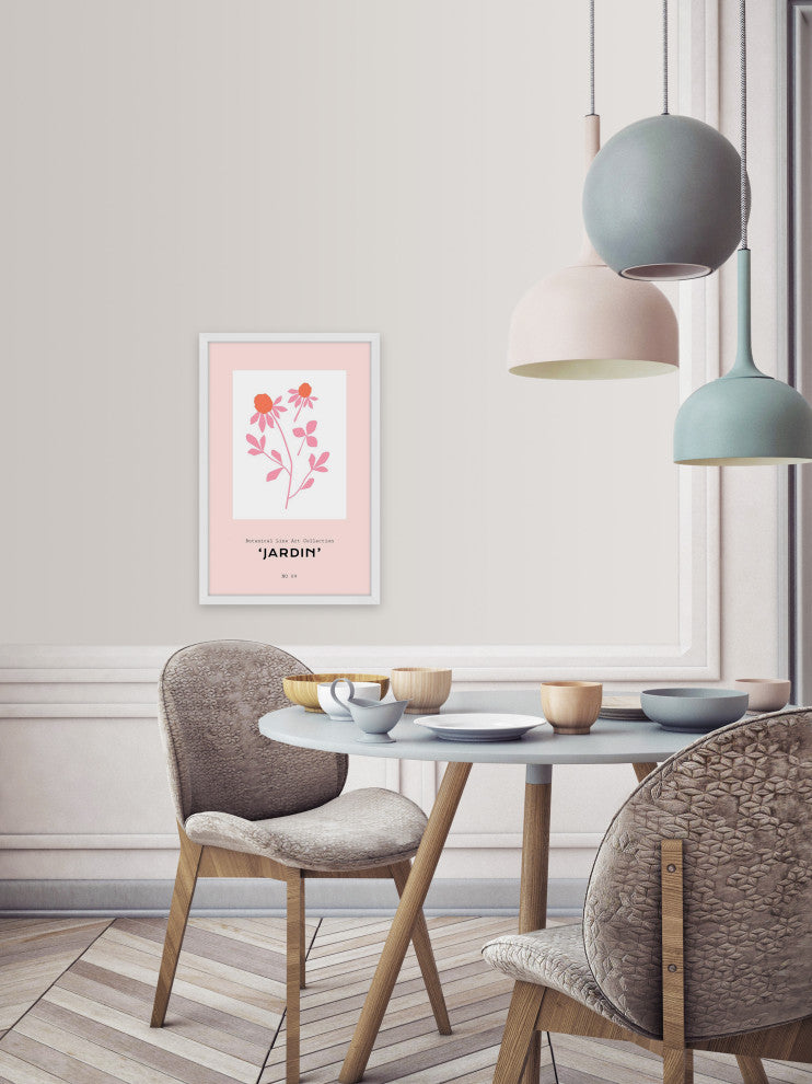 "Jardin No 09 Collection" Framed Painting Print, 16x24