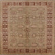 Ahgly Company Indoor Square Mid-Century Modern Area Rugs, 7' Square