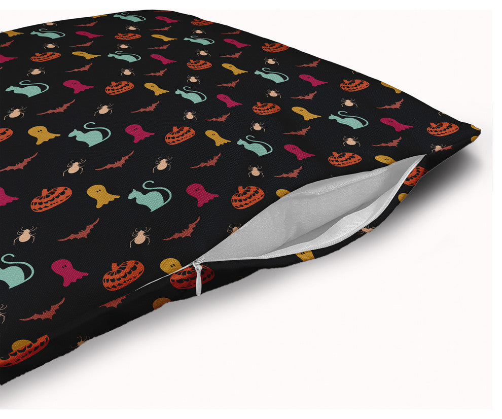 Halloween Critters Accent Pillow With Removable Insert, Black, 20"x20"