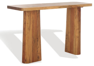 Safavieh Couture Martinelli Wood Console Table, Natural