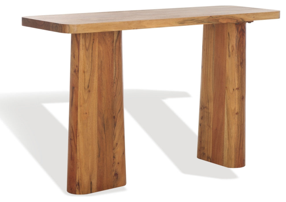 Safavieh Couture Martinelli Wood Console Table, Natural