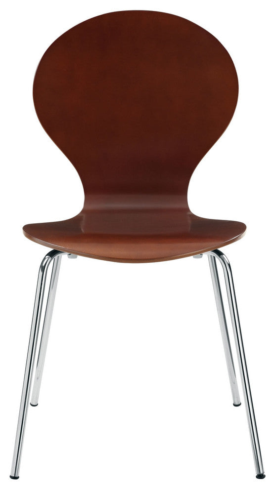 Modern Contemporary Kitchen Wood Dining Side Chair Wenge