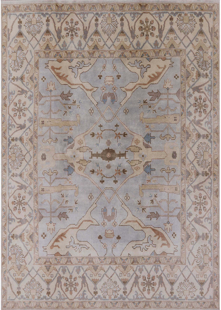 Ahgly Company Indoor Rectangle Mid-Century Modern Area Rugs, 8' x 12'