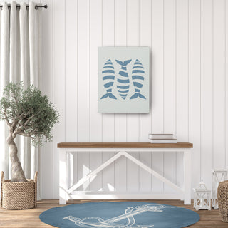 Anchored Nautical Chenille Rug